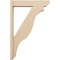 Ekena Millwork 5 1/2-in W x 24-in D x 36-in H Funston Slat Rough Cedar Woodgrain TimberThane Outlooker, Primed Tan OUTUR055X24X36FST24RCPR - alternate 6